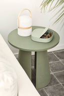 Mesa auxiliar redonda CEP de 50 cm, en verde – Teulat