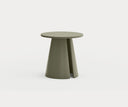 Mesa auxiliar redonda CEP de 50 cm, en verde – Teulat