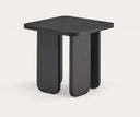 Mesa auxiliar cúbica ARQ de 48 cm, en negro – Teulat
