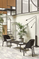 Mesa de centro ATLAS de 110 × 60 cm, en negro – Teulat