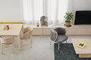 Mesa de comedor ATLAS de 180 cm para 6 a 8 personas, en madera natural – Teulat