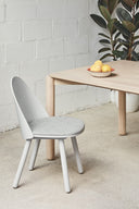 Mesa de comedor ATLAS de 180 cm para 6 a 8 personas, en madera natural – Teulat