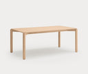 Mesa de comedor ATLAS de 180 cm para 6 a 8 personas, en madera natural – Teulat