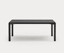 Mesa de comedor ATLAS de 180 cm para 6 a 8 personas, en negro – Teulat