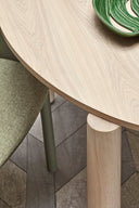 Mesa de comedor redonda ATLAS de 120 cm para 4 a 6 personas – Teulat