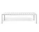 Mesa Rio ALU 210 extensible, en blanco – Nardi