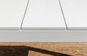 Mesa Rio ALU 210 FIX en blanco, detalle de las lamas del tablero – Nardi