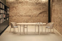 Mesa de comedor ovalada JUNCO de 200 cm para 8 personas, en roble natural – Teulat