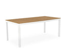 Mesa de exterior CINTHIA en polimadera y aluminio