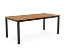 Mesa de exterior CINTHIA en polimadera y aluminio