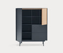 Mueble auxiliar alto OTTO de 100 cm con 2 puertas y 2 cajones – Teulat