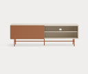 Mueble TV NUBE de 180 cm con 2 puertas correderas y 2 cajones – Teulat