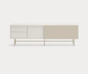 Mueble TV NUBE de 180 cm con 2 puertas correderas y 2 cajones – Teulat