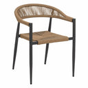Silla Lecce en PE y aluminio para interior y exterior