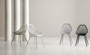 Silla JOSIE, los cuatro colores juntos