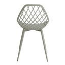 Silla JOSIE, en menta, vista frontal