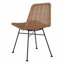 Silla HVAR en polietileno y acero para interior y exterior