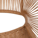 Silla Sardinia natural en PE y acero para interior y exterior