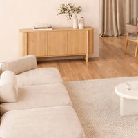 Aparador SIDNEY de 160 cm con 3 puertas