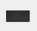 Aparador DORIC de 148 cm con 3 puertas y 3 cajones, en negro – Teulat
