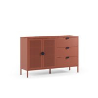 Aparador SAYLA de 140 cm con 2 puertas y 3 cajones