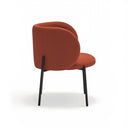 Butaca MOGI de 65 cm, en teja, vista lateral – Teulat