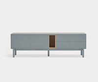 Mueble TV CORVO de 180 cm con 2 puertas, 2 cajones y 1 nicho – Teulat