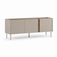 Mueble TV LUCILE de 140 cm con 3 puertas