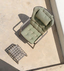 Cojín Folio Comfort en felce, vista cenital – Nardi