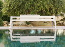 Tumbona Plano en corda reflejada en la piscina – Nardi