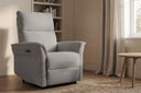Sillón relax eléctrico MISAKI con USB-C, en relax 1 motor, en un salón
