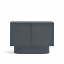 Cómoda TOTEM de 100 cm con 2 puertas, en gris antracita – Teulat